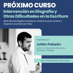 Intervención disgrafía y otras dificultades en la escritura